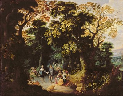 The Dance in the Forest by Abraham Govaerts